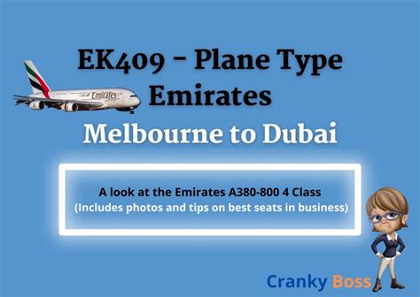 ek409 plane type|Emirates Flight EK409 (Melbourne – Dubai) .